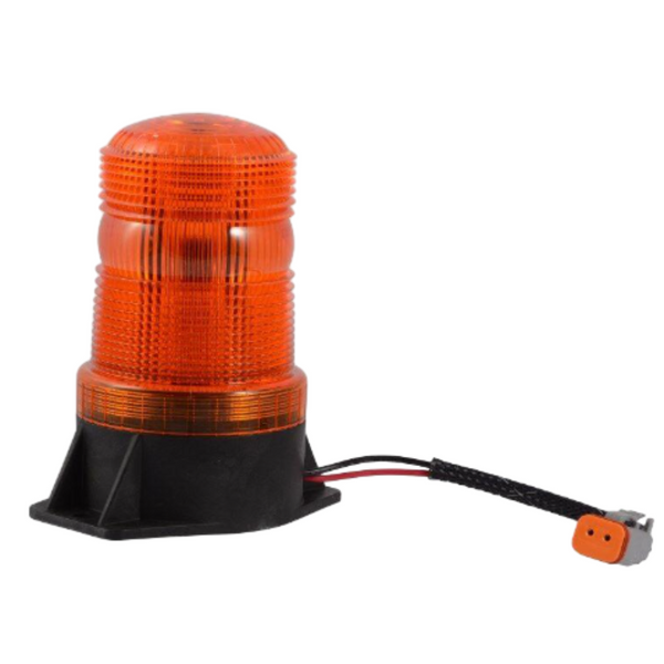 Aftermarket Partwerks Amber Strobe Light 1001191139 for JLG Strobe Beacon EA Amber