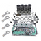 Aftermarket Partwerks Gasket set for Isuzu 4JB1  Skid Steer Loader Bobcat 843 853 1213 960 2060 2070