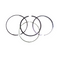Aftermarket Partwerks Kit piston ring 5121210050 for ISUZU engine 4BD1 in JCB model