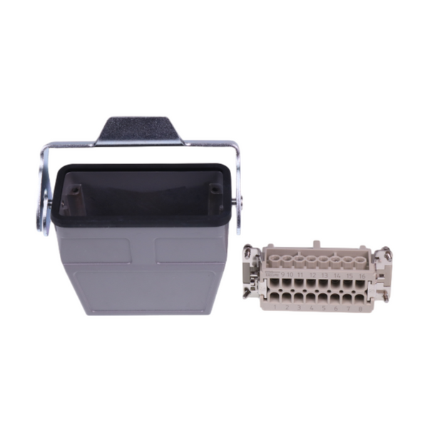 Aftermarket Partwerks CONNECTOR ASSEMBLY, FEMALE 16 PIN 107821 for Skyjack Electrical Connector Assembly Used for Scissor Lift Models SJIII 3215/SJIII 3219/SJIII 3220/SJIII