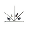 Aftermarket Partwerks Tappet 5125710032 for ISUZU engine 4BD1 in JCB model