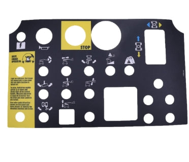 Gen CONTROL BOX DECAL  72081, 72081GT