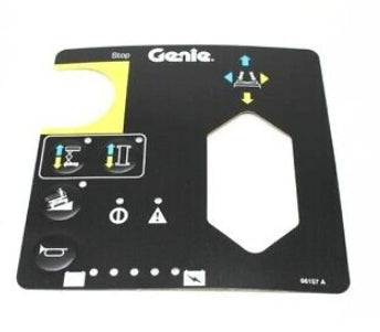 Gen CONTROL BOX DECAL 66157, 66157GT