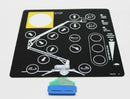76093 Upper Overlay Decal Platform Box fit forTMZ50 Boom Lifts TMZ50 30 TMZ5030