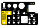 NEW  Platform Control Panel Decal Overlay Decal