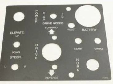 NEW Genie Platform Control Panel Decal #20410