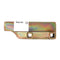 Partwerks Aftermarket Header knife clamp 524149 000524149 524149.0 0005241490 For Claas Rapeseed table V1350-V1050