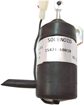 Aftermarket Partwerks Stop Solenoid 15471-60010 For Kubota B1250 B1750 L2900 L4200 M4900 B20