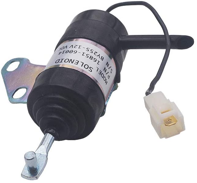 Aftermarket Partwerks Stop Solenoid 16851-60010 For Kubota B7410D BX1500D BX1800D BX1830D BX2230D