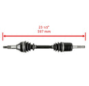 Replacement New 705401383 Shafts for Can-Am Outlander 1000 XMR 2013 2014 2015, 650 XMR 2013 2014 2015, 800R XMR 2015