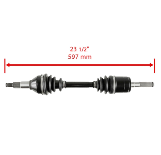 Replacement New 705401383 Shafts for Can-Am Outlander 1000 XMR 2013 2014 2015, 650 XMR 2013 2014 2015, 800R XMR 2015