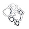 Partwerks Engine Gaskets Suit Complete Gasket Set 0800-0000A1 CF Moto 800 X8 0800-0000A1 ATV UTV Quad