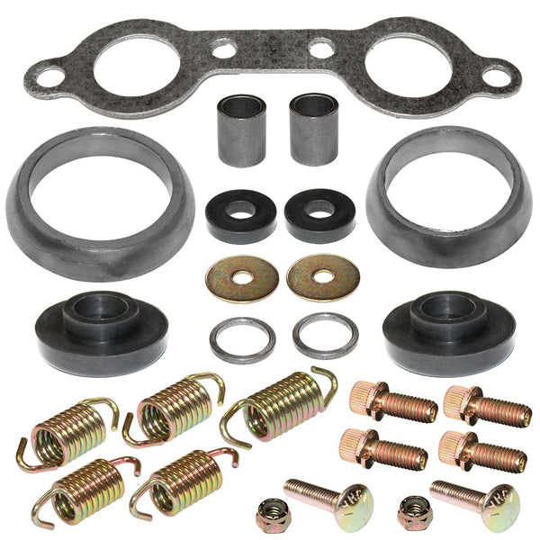 Partwerks Aftermarket New Exhaust Muffler Gasket Kit TG1103YK103PY for Polaris Ranger 700 4X4 EFI Le 2007 2008